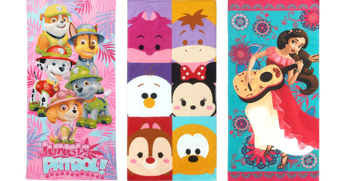 Disney Beach Towels As Low As 4.23 Each (Regularly 26)