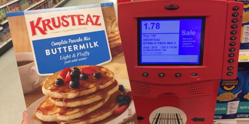 Target: Krusteaz Pancake Mix Just 63¢ Each
