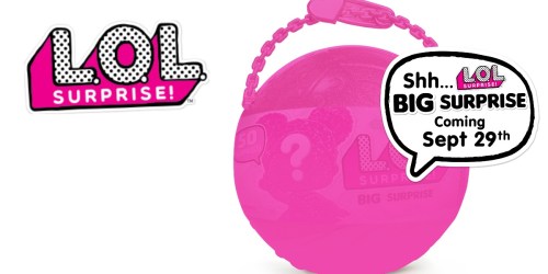 Hurry! Pre-Order L.O.L Big Surprise – Just $69.99 Shipped on Walmart (HOT Toy For Christmas)