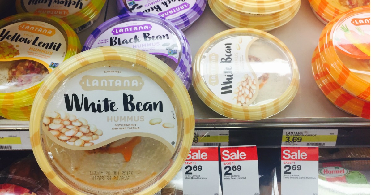 Target Lantana Hummus ONLY 1.69 (Regularly 3.69)