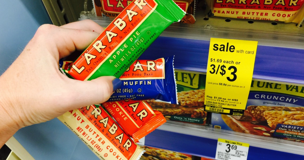 New 0.50/2 Larabar Bars Coupon = Just 75¢ Each at Walgreens