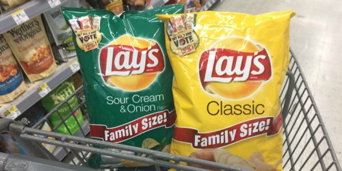 Walgreens: Lays Family Size Chip Bags Just $1.38 (After Cash Back)