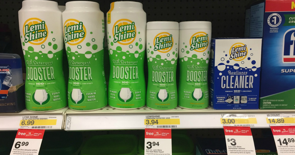Target Shoppers! TWO FREE Lemi Shine Appliance Cleaners After Gift Card