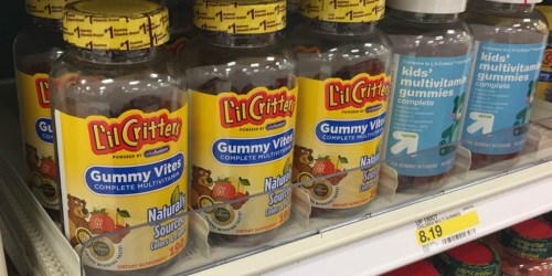 High Value $2/1 L’il Critters Vitamin Coupons = FREE Vitamins at Target (After Rebate)