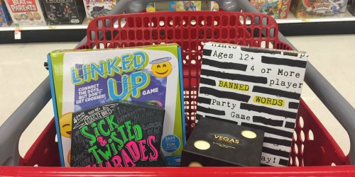 Target Shoppers! 50% Off Games (Linked Up, Vegas Dice, Banned Words & More)