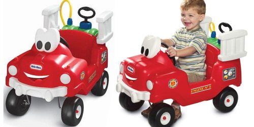 Zulily: Little Tikes Spray & Rescue Fire Truck Ride-On Just $44.99 (Regularly $70) + More