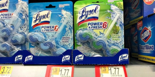 Walmart: Lysol Toilet Cleaners Only 25¢ Each After Cash Back