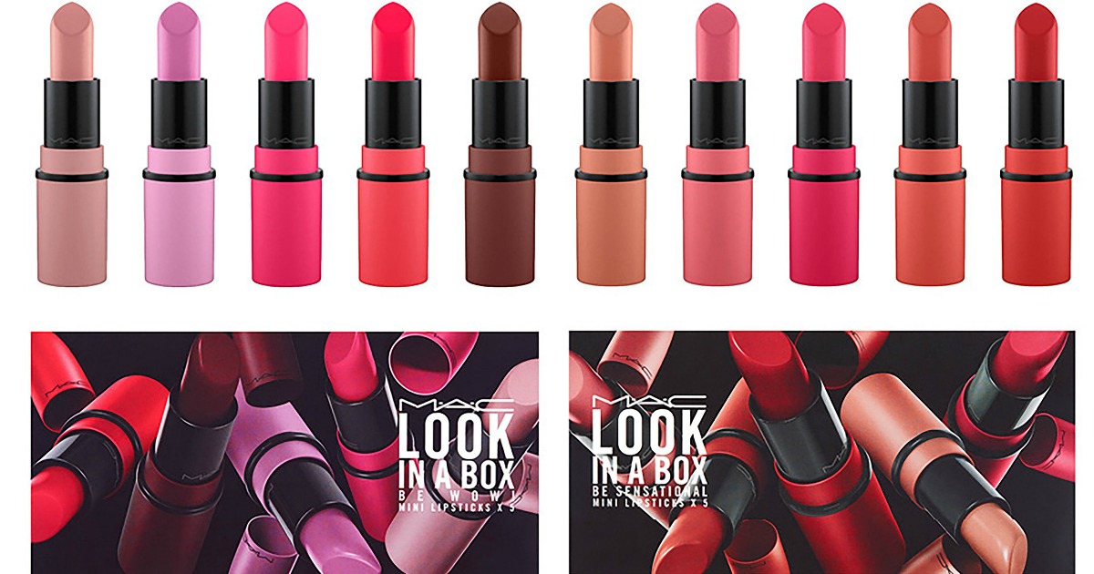 Macy’s: Look in a Box Little MAC Lipsticks 5-Pack Only $29.75 Shipped ...