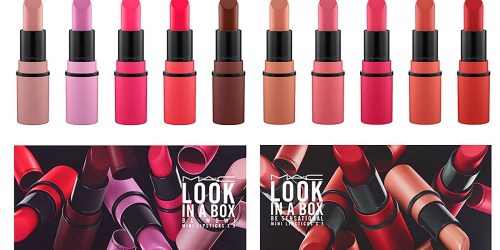 Macy’s: Look in a Box Little MAC Lipsticks 5-Pack Only $29.75 Shipped (Regularly $50)