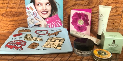 Macy’s Beauty Box Only $15 Shipped – Possibly Includes AHAVA, Clinique + More