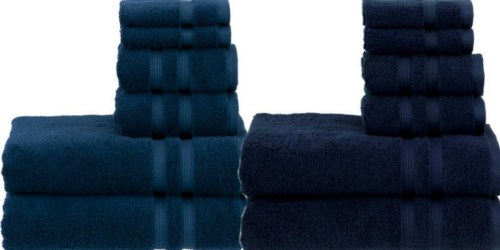 Walmart.com: Mainstays 6 Piece Bath Towel Set Only $7.13 (Regularly $17.82)