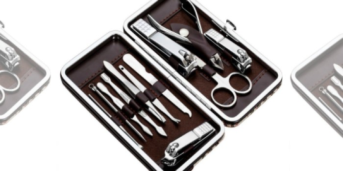 Amazon: 12 Piece Manicure Kit w/ Case Only $7.91