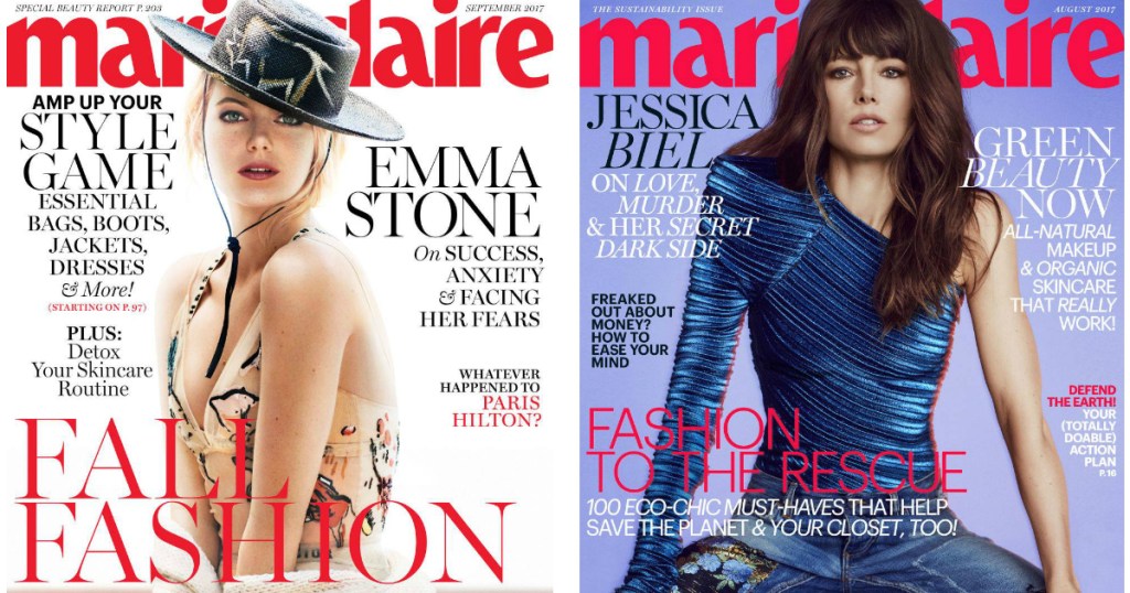 FREE Marie Claire Magazine Subscription