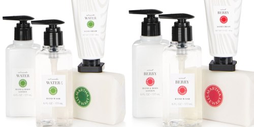 Macy’s.com: Martha Stewart 4-Piece Soap & Lotion Gift Set Just $17.06 (Regularly $49)