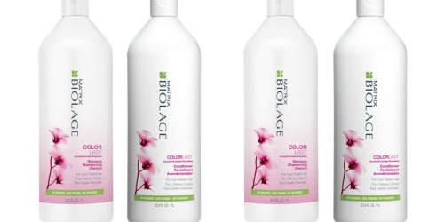 JCPenney: Matrix Biolage 33.8oz Shampoo & Conditioner Just $10 Each (Regularly $25+)
