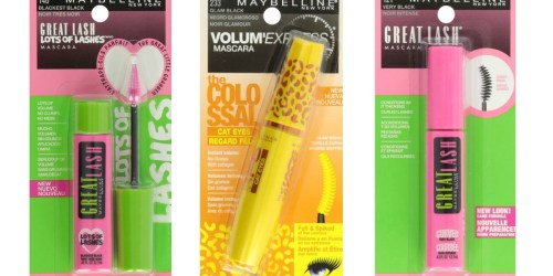 Amazon: Maybelline New York Mascara Only $1.79 Shipped + More
