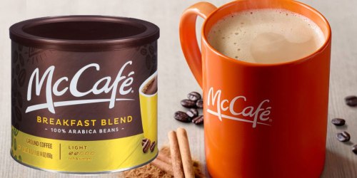 Amazon: McCafe Breakfast Blend Coffee 30 Ounce Canister Just $7.60 (Add-On Item)