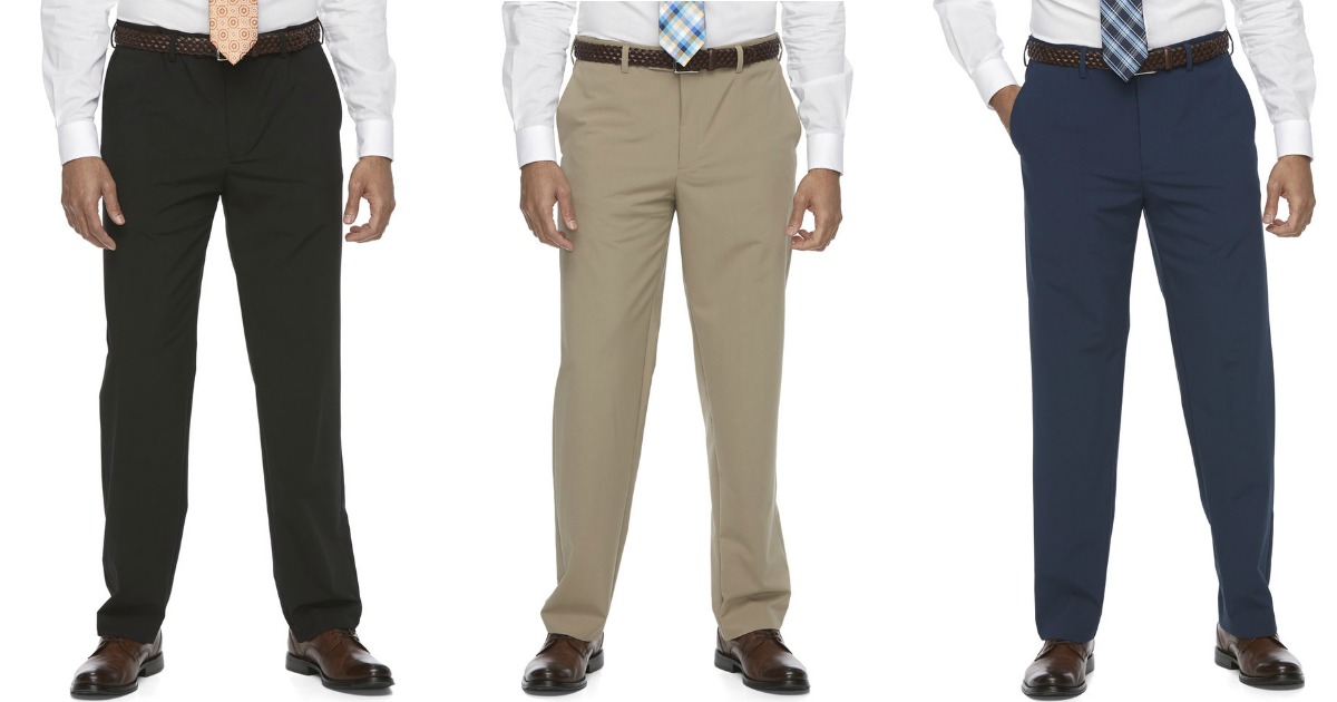Kohl's: Men's Croft & Barrow Dress Pants Only $15.29 (Regularly $54)