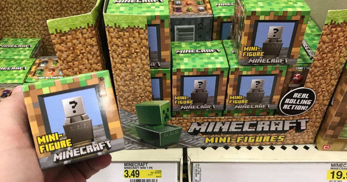 Target: Minecraft Mini Figures Only $2.62
