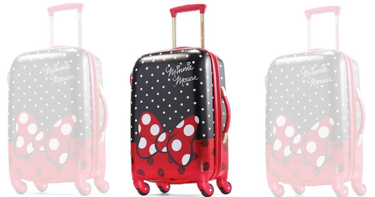 minnie mouse suitcase jcpenney