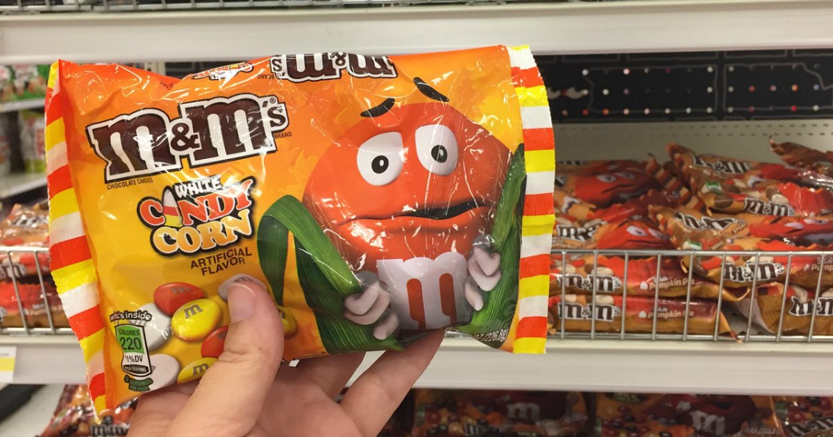 White Candy Corn M&M's