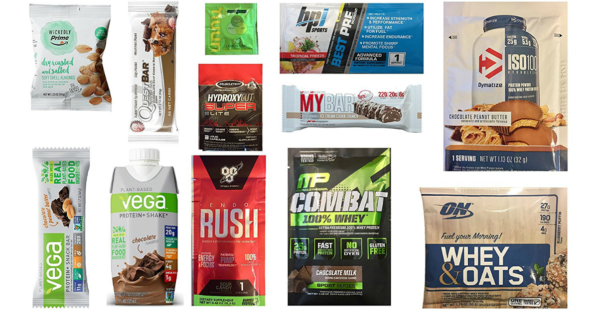 Amazon Prime Sports Nutrition Sample Box Just 9.99 AND Score 9.99 Credit