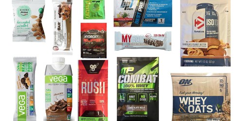 Amazon Prime: Sports Nutrition Sample Box Just $9.99 AND Score $9.99 Credit