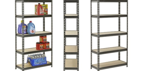 Home Depot: Muscle Rack 5-Shelf Steel Shelving Unit Only $32.99 Shipped + More