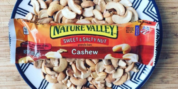 Amazon: Nature Valley Cashew Granola Bars 12-Count Box Only $2.73 Shipped (23¢ Per Bar)