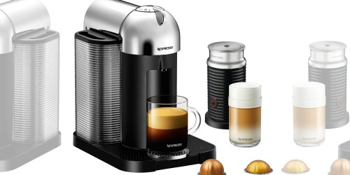 Target.com: Nespresso VertuoLine Coffee & Espresso Machine Bundle Only $91 (Regularly $180)