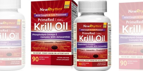 Amazon: NewRhythm Krill Oil Only $11.43 Shipped