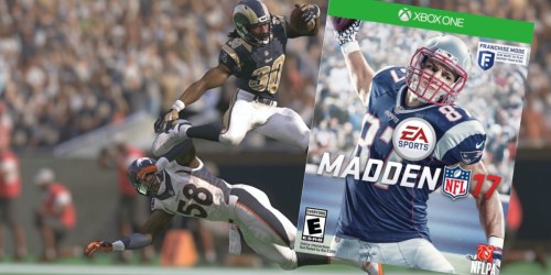 Best Buy: Madden NFL 17 Video Games Only $14.99 (Regularly $29.99)