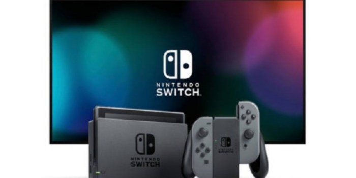 Jet.com: Nintendo Switch Gaming Console w/ Gray Joy-Con As Low As $277 Shipped