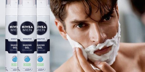 Amazon: Three NIVEA For Men Sensitive Shaving Gels ONLY $5.70 Shipped (Just $1.90 Each)