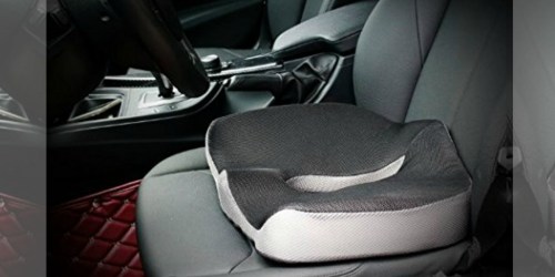 Amazon: Memory Foam Seat Cushion Only $21.44 Shipped (Great for Travel)
