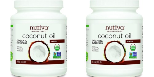 Amazon: TWO Nutiva Organic Coconut Oil 54oz Tubs Only $26.98 Shipped (Just $13.49 Each)