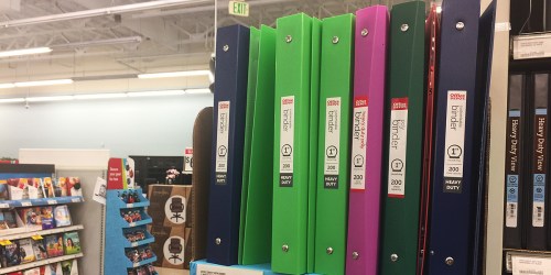 Office Depot/OfficeMax: FREE Heavy Duty Binders (After Rewards) – Limit 10