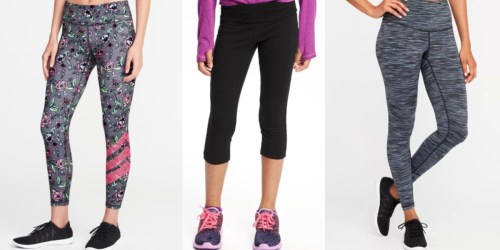 Old Navy Girls Compression Leggings Only $9.60 (Regularly $19) + More