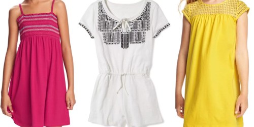 Old Navy: 50% Off Dresses for Girls & Women = Prices Starting at $5.97 (Reg. $19.94+)