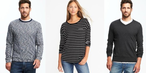 Old Navy: Men’s & Women’s Sweaters ONLY $8.40 (Regularly up to $50)