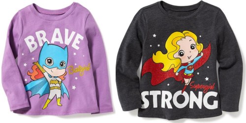 Old Navy: DC Comics Toddler Shirts Only $5.40 (Regularly $14.99) + More