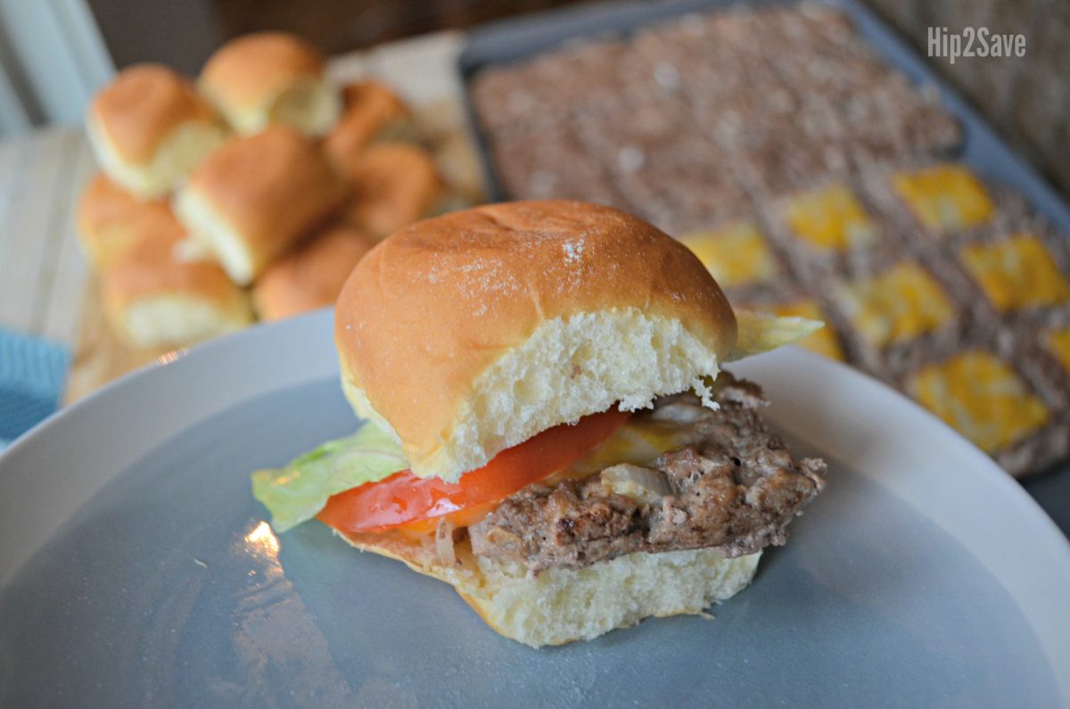 How to Easily Make Hamburger Sliders For a Crowd Hip2Save