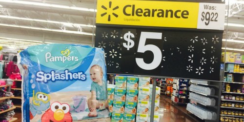 Walmart Clearance Find: Pampers Splashers Swim Diapers ONLY $5