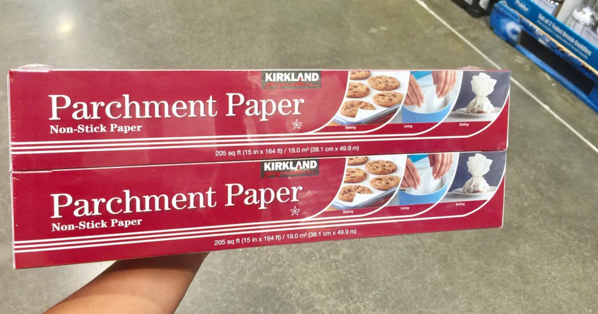 Costco Members: LARGE Kirkland Signature Parchment Paper 2-Packs Only $9.59