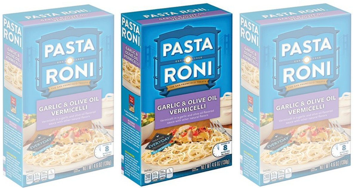 Amazon: Pasta Roni Garlic & Olive Oil Vermicelli 12-Pack Only $9.35