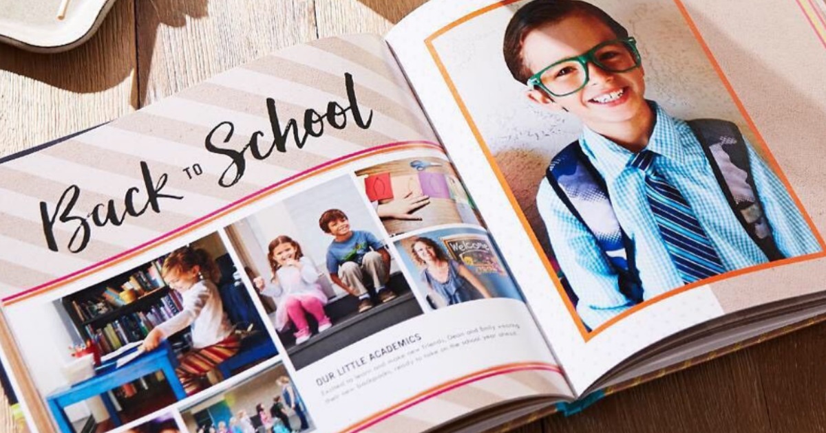 Back to school photo book