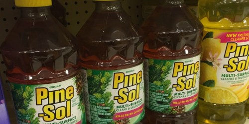 Target: 50% off Pine-Sol Multi-Surface Cleaner