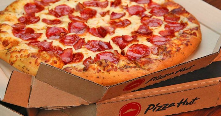 Score a Pizza Hut Coupon for a FREE Large 1-Topping Pizza w/ Purchase