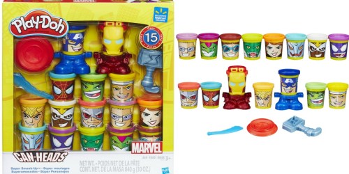 Walmart: Play-Doh Marvel Super Smash-Up Cans Only $10 (Regularly $20)