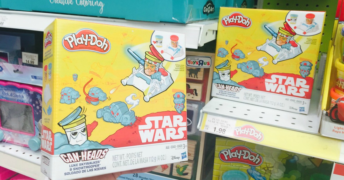 ToysRUs PlayDoh Star Wars Can Heads ONLY 1.48 & More